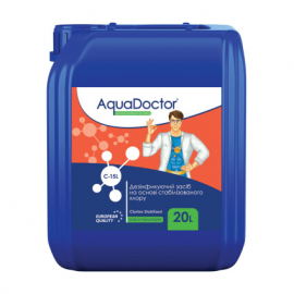 Гіпохлорит натрію AquaDoctor C-15L 20 л. ᐉ Купить ᐉ Цена ᐉ Заказать