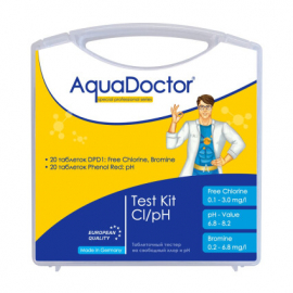 Тестер AquaDoctor Test Kit Cl/pH ᐉ Купить ᐉ Цена ᐉ Заказать в Киеве, Украине