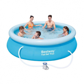 Надувний басейн Bestway 57270/57109 (305х76) з картриджних фільтром ᐉ Купить ᐉ Цена ᐉ Заказать