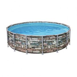 Каркасний басейн Bestway Loft 56966 (488х122) з картриджних фільтром ᐉ Купить ᐉ Цена ᐉ Заказать