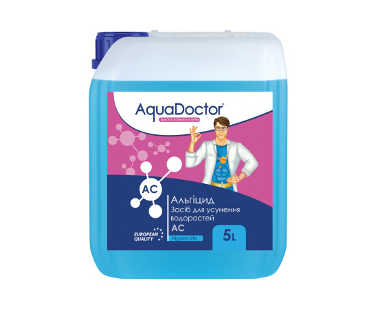 Альгицид AquaDoctor AC 5 л. ᐉ Купить ᐉ Цена ᐉ Заказать в Киеве, Украине