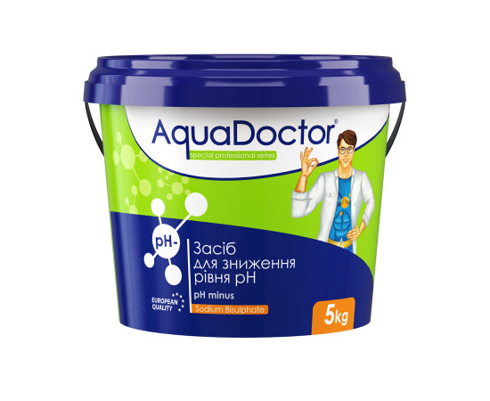 AquaDoctor pH Minus 5 кг. ᐉ Купить ᐉ Цена ᐉ Заказать в Киеве, Украине