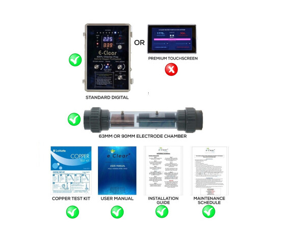 Система знезараження E-Clear до 150 м3 (MK7 / CF1-150) Гідроліз + іонізація Cu, изображение 2 ᐉ Купить ᐉ Цена ᐉ Заказать