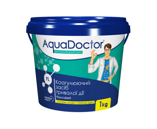 Коагулююча засіб в гранулах AquaDoctor FL-1 кг. ᐉ Купить ᐉ Цена ᐉ Заказать