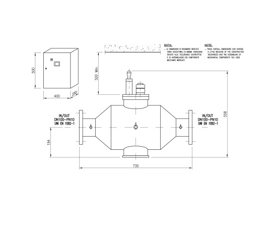 Ультрафіолетова установка Sita UV SMP 10 TCXLPR (55 м3 / год, DN100, 1.1 кВт), изображение 3 ᐉ Купить ᐉ Цена ᐉ Заказать