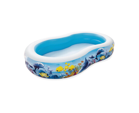 Дитячий надувний басейн Bestway 54118 (262х157х46 см) ᐉ Купить ᐉ Цена ᐉ Заказать