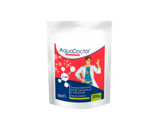 Хлор AquaDoctor C-60T 0,3 кг. в таблетках ᐉ Купить ᐉ Цена ᐉ Заказать