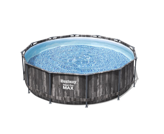 Каркасний басейн Bestway Wood Style 5614X (366х100) з картриджних фільтром ᐉ Купить ᐉ Цена ᐉ Заказать