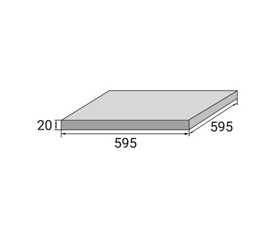 Плитка для тераси Aquaviva Ardesia Loft, 595x595x20 мм, изображение 5 ᐉ Купить ᐉ Цена ᐉ Заказать